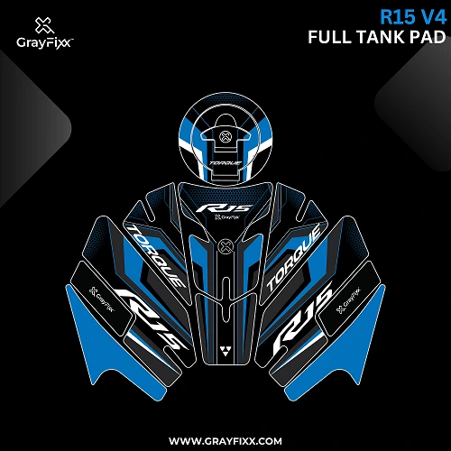 Full Tank Pad For R15 V4 | R15 V4 Sticker, Pack Of 1